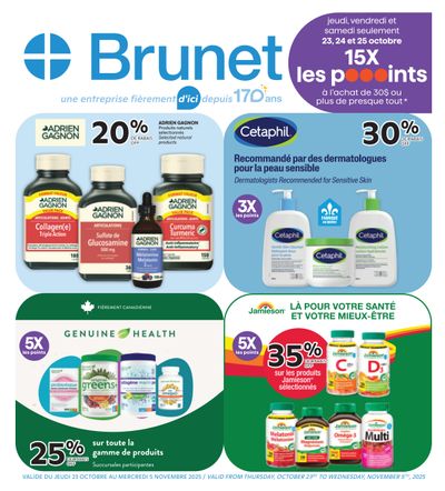 Brunet Flyer October 23 to November 5