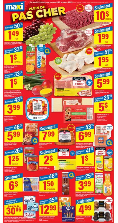 Maxi Flyer October 23 to 29