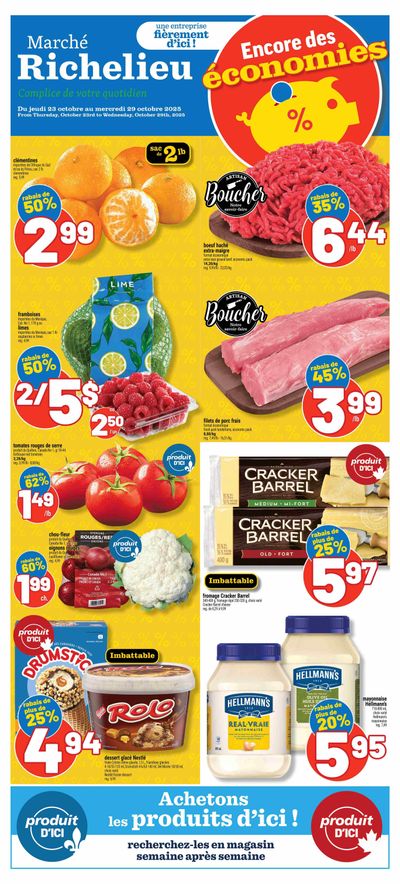 Marche Richelieu Flyer October 23 to 29