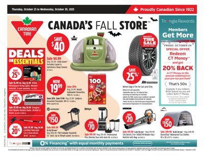 Canadian Tire (Atlantic) Flyer October 23 to 29
