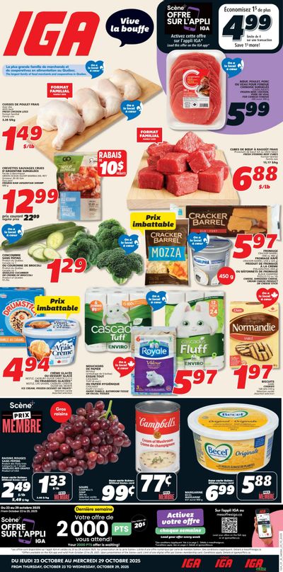 IGA (QC) Flyer October 23 to 29