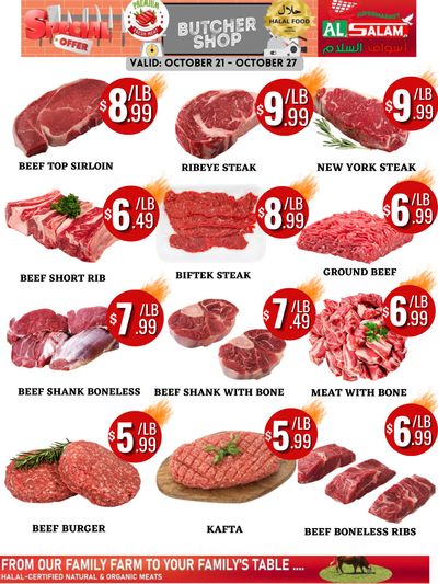 Al-Salam Supermarket Flyer October 21 to 27