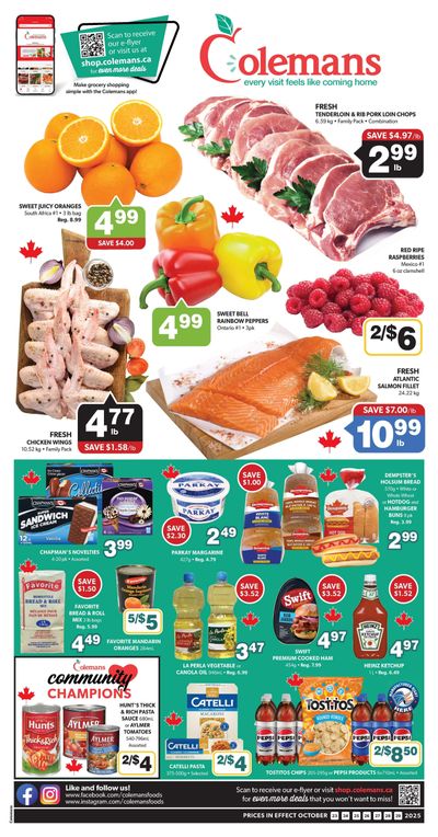 Coleman's Flyer October 23 to 29