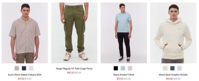 Bench Canada: Sale up to 40% off + Outlet up to 50% off + Extra 10% off When You Spend $200 with Promo Code
