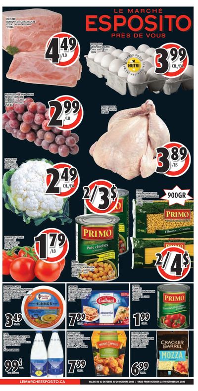 Esposito Flyer October 23 to 29