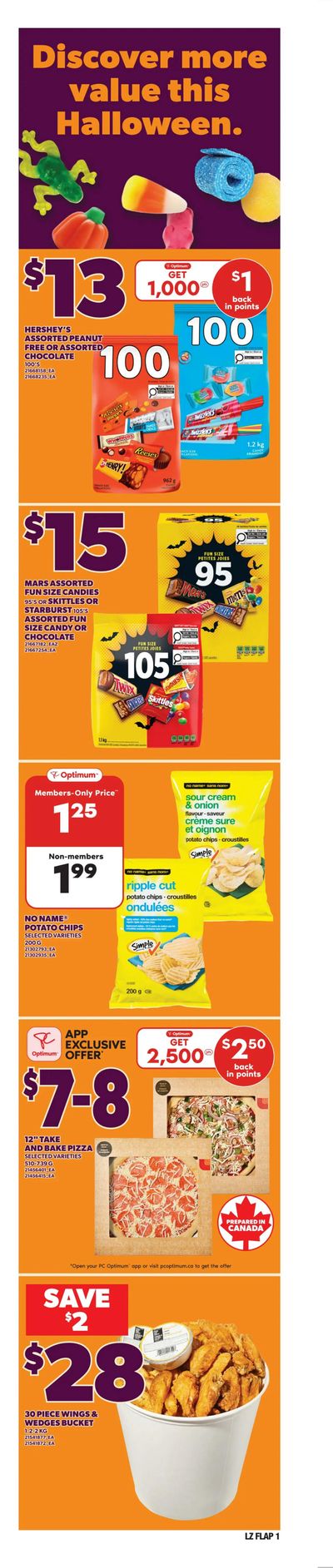 Zehrs Flyer October 23 to 29