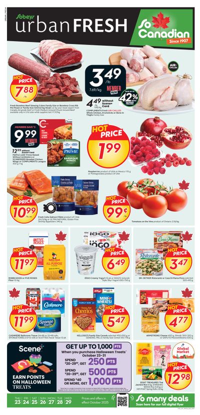 Sobeys Urban Fresh Flyer October 23 to 29