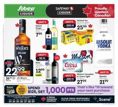Sobeys/Safeway (AB) SWCB Flyer October 23 to 29