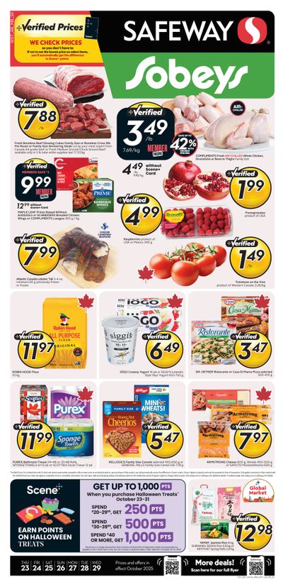 Sobeys/Safeway (AB) Flyer October 23 to 29