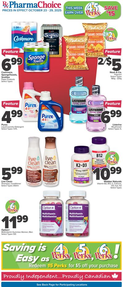 PharmaChoice (ON & Atlantic) Flyer October 23 to 29