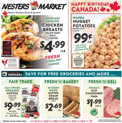 Nesters Market Flyer June 21 to 27