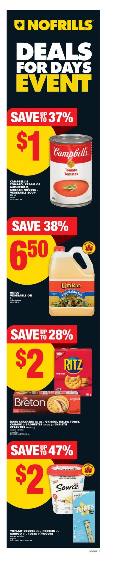 No Frills (Atlantic) Flyer October 23 to 29