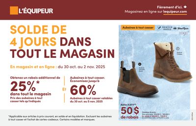 L'Équipeur Flyer October 23 to November 5