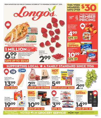 Longo's Flyer October 23 to 29