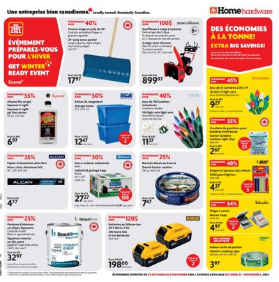 Home Hardware (QC) Flyer October 23 to November 5
