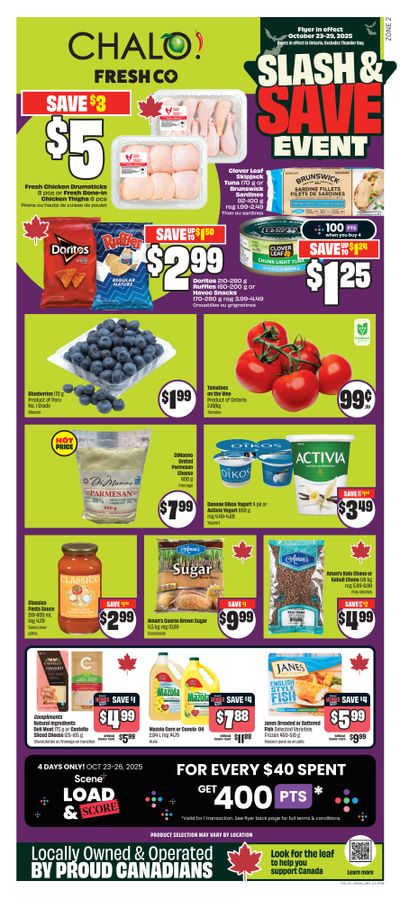 Chalo! FreshCo (ON) Flyer October 23 to 29