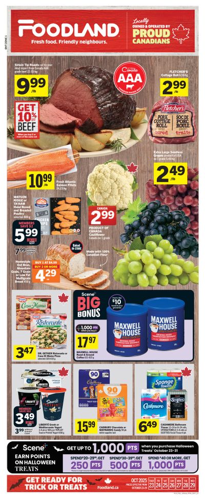 Foodland (ON) Flyer October 23 to 29