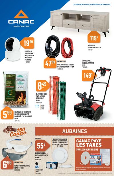 Canac Flyer October 23 to 29