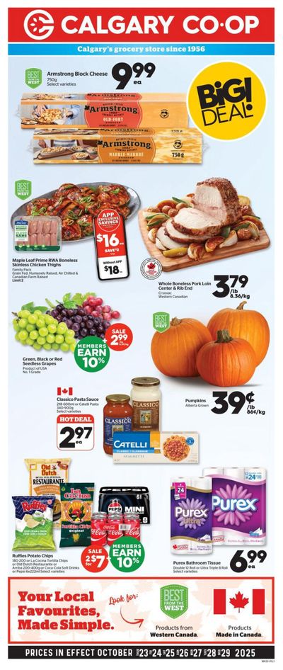Calgary Co-op Flyer October 23 to 29