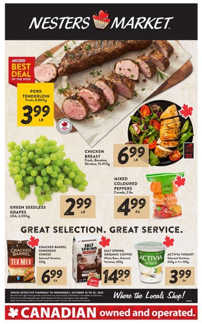 Nesters Market Flyer October 23 to 29