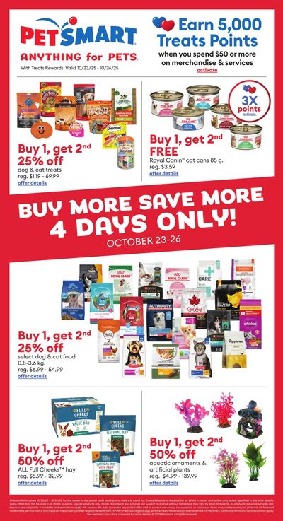 PetSmart Flyer October 23 to 26