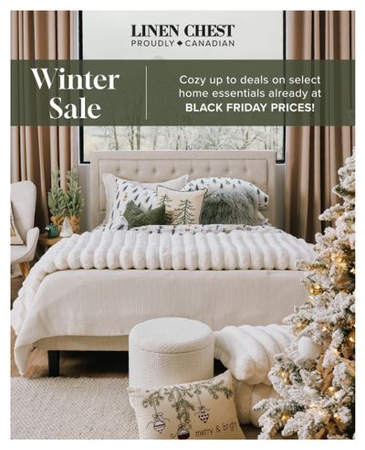 Linen Chest Flyer October 22 to November 11
