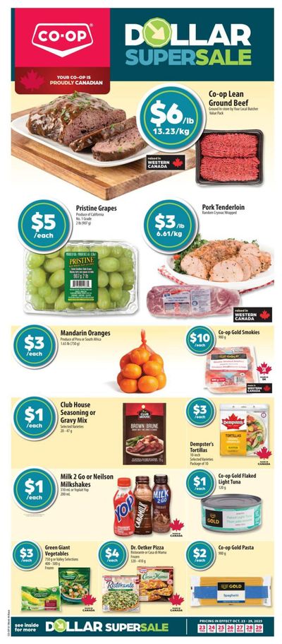 Co-op (West) Food Store Flyer October 23 to 29