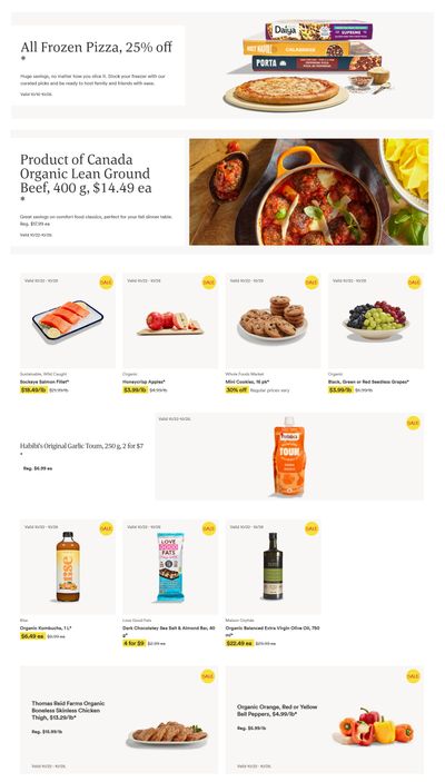 Whole Foods Market (West) Flyer October 22 to 28