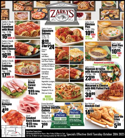 Zarky's Flyer October 22 to 28