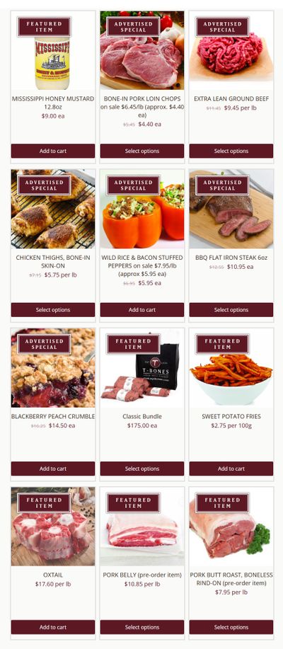 T-Bone's Flyer October 22 to 28