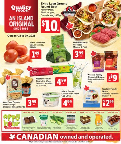 Quality Foods Flyer October 23 to 29
