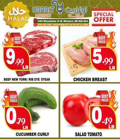 Ugarit Market Flyer October 22 to 27