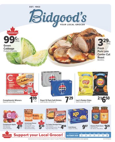 Bidgood's Flyer October 23 to 29