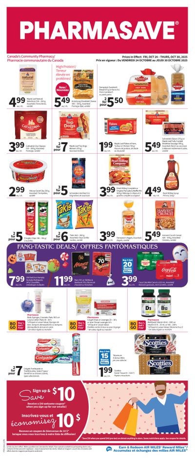 Pharmasave (NB) Flyer October 24 to 30