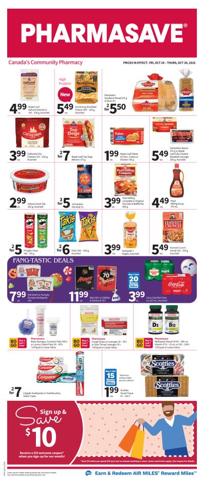 Pharmasave (Atlantic) Flyer October 24 to 30