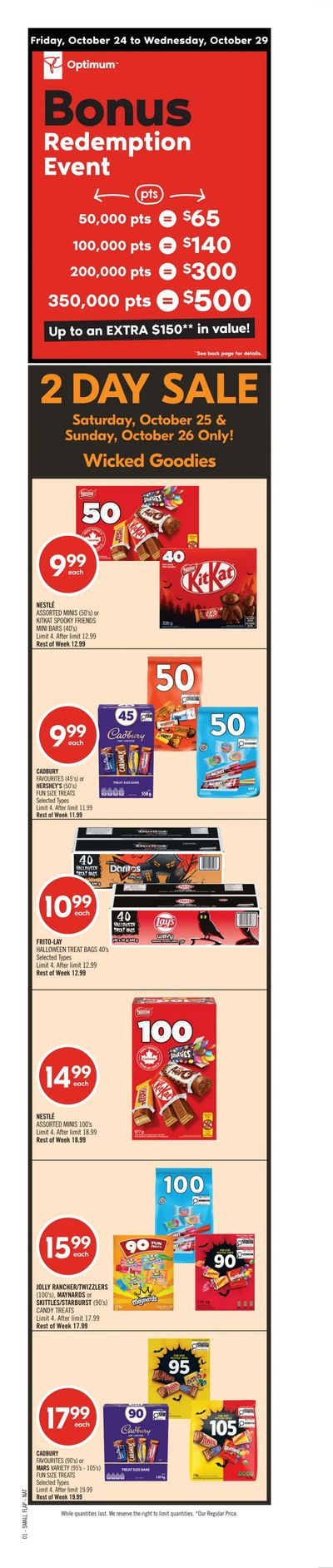 Shoppers Drug Mart (ON) Flyer October 25 to 30