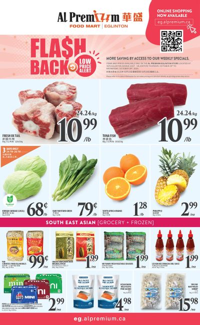 Al Premium Food Mart (Eglinton Ave.) Flyer October 23 to 29