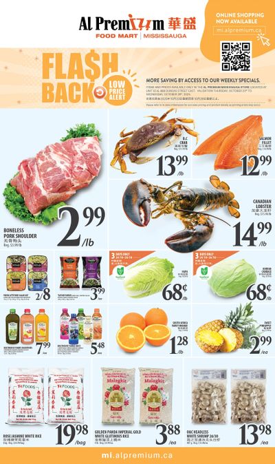 Al Premium Food Mart (Mississauga) Flyer October 23 to 29
