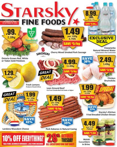Starsky Foods Flyer October 23 to 29