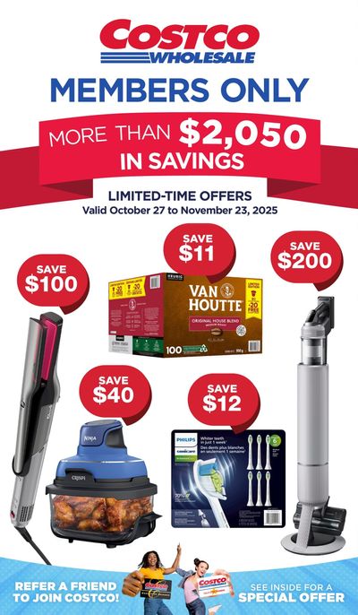 Costco Warehouse Savings Flyer October 27 to November 9