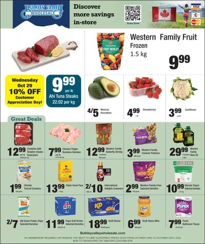 Bulkley Valley Wholesale Flyer October 23 to 29