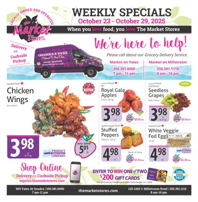 The Market Stores Flyer October 23 to 29