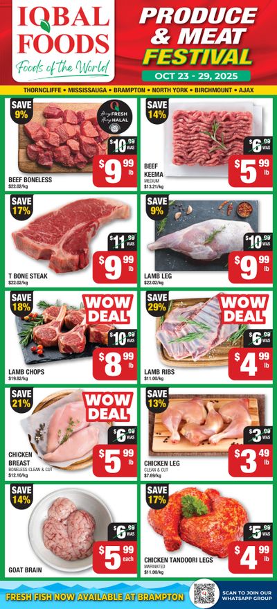 Iqbal Foods Flyer October 23 to 29