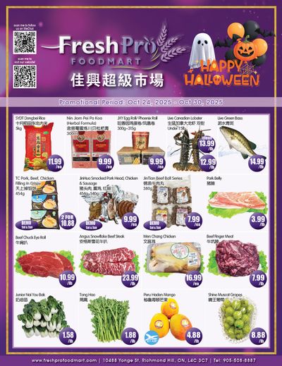 FreshPro Foodmart (Richmond Hill) Flyer October 24 to 30