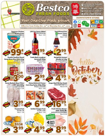 BestCo Food Mart (Downtown Toronto) Flyer October 24 to 30