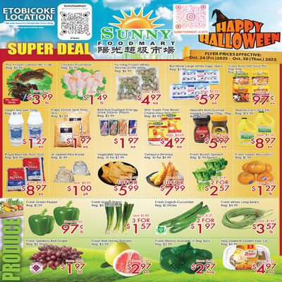 Sunny Foodmart (Etobicoke) Flyer October 24 to 30