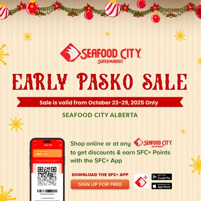 Seafood City Supermarket (AB) Flyer October 23 to 29