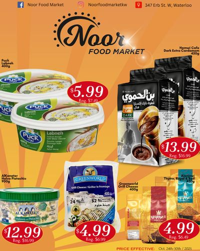 Noor Food Market Flyer October 24 to 30