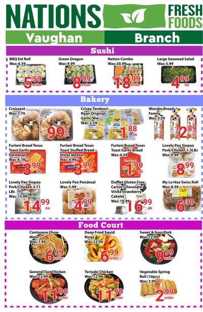 Nations Fresh Foods (Vaughan) Flyer October 24 to 30