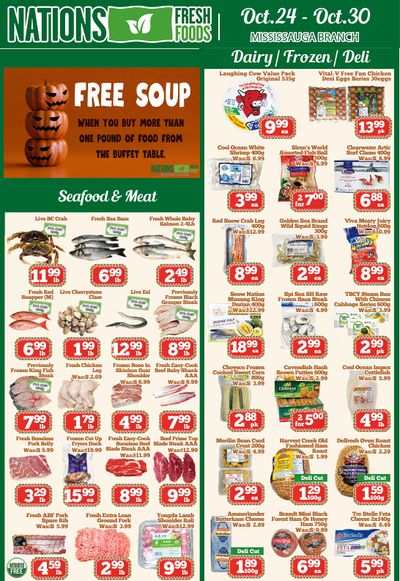 Nations Fresh Foods (Mississauga) Flyer October 24 to 30